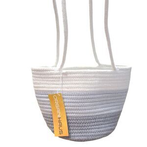 New with Tags Blue Ombre Rope Tote Bag